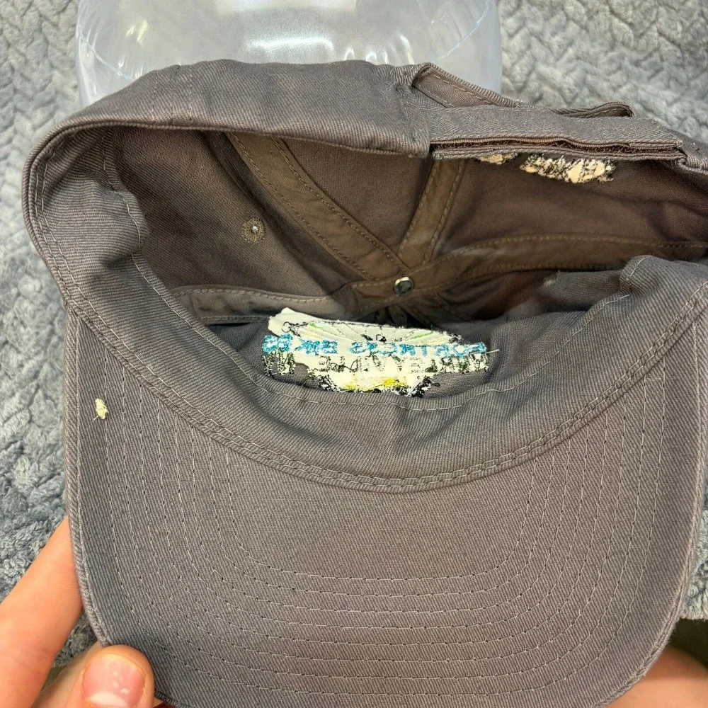 Outdoor Cap Fortress Bikes Hurleyville NY Gray Embroidered Dad Hat BCT-662